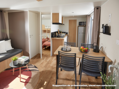 Homeflower Premium 35m² - 3 bedrooms + terrace - TV + AC + sheets + towels included