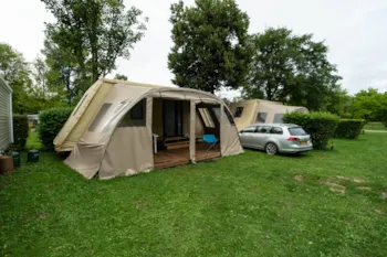 Mietunterkunft - Coco Chrono 20M² - 2 Zimmer - Camping Les Bords de Loue