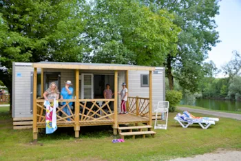 Mietunterkunft - Mobilheim 28/30M² - 2 Zimmer Mit  Klimaanlage - Camping Les Bords de Loue