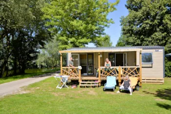 Mietunterkunft - Résidence Family 35M² - 3 Zimmer Mit Klimaanlage - Camping Les Bords de Loue