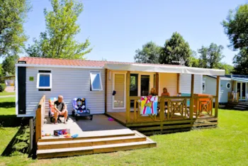 Mietunterkunft - Quattro Residenz 40M² - 4 Schlafzimmer Mit Klimaanlage - Camping Les Bords de Loue