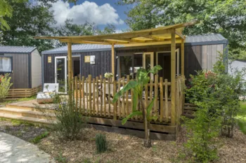 Mietunterkunft - Cottage Cocoon 2 Schlafimmer Klimaanlage Premium - Camping Sandaya Sanguinet Plage