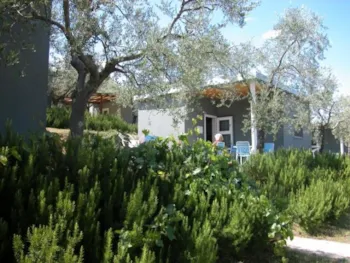 Mietunterkunft - Bungalow Mit Veranda - Camping Village Cerquestra
