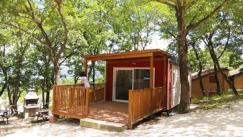 Mietunterkunft - Mobilheim Exclusive Mit Veranda - Camping Village Cerquestra