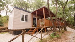 Accommodation - Mobilhome Compact With Veranda - Camping Village Cerquestra