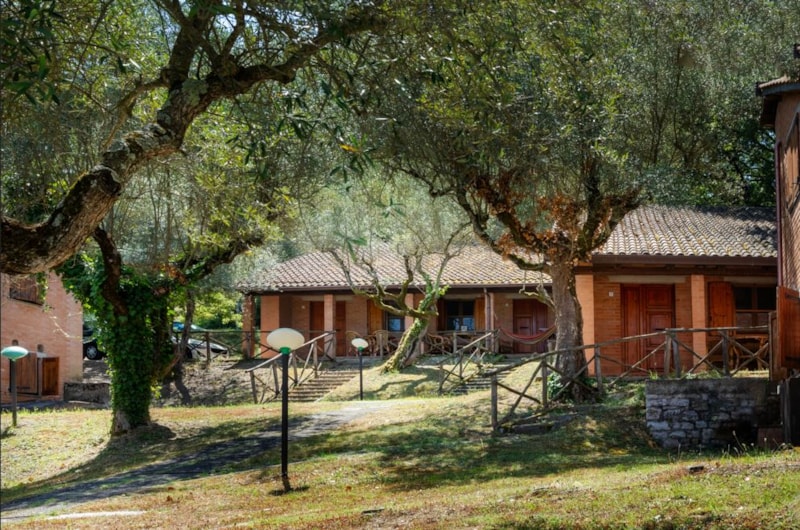 Chalet mit Veranda