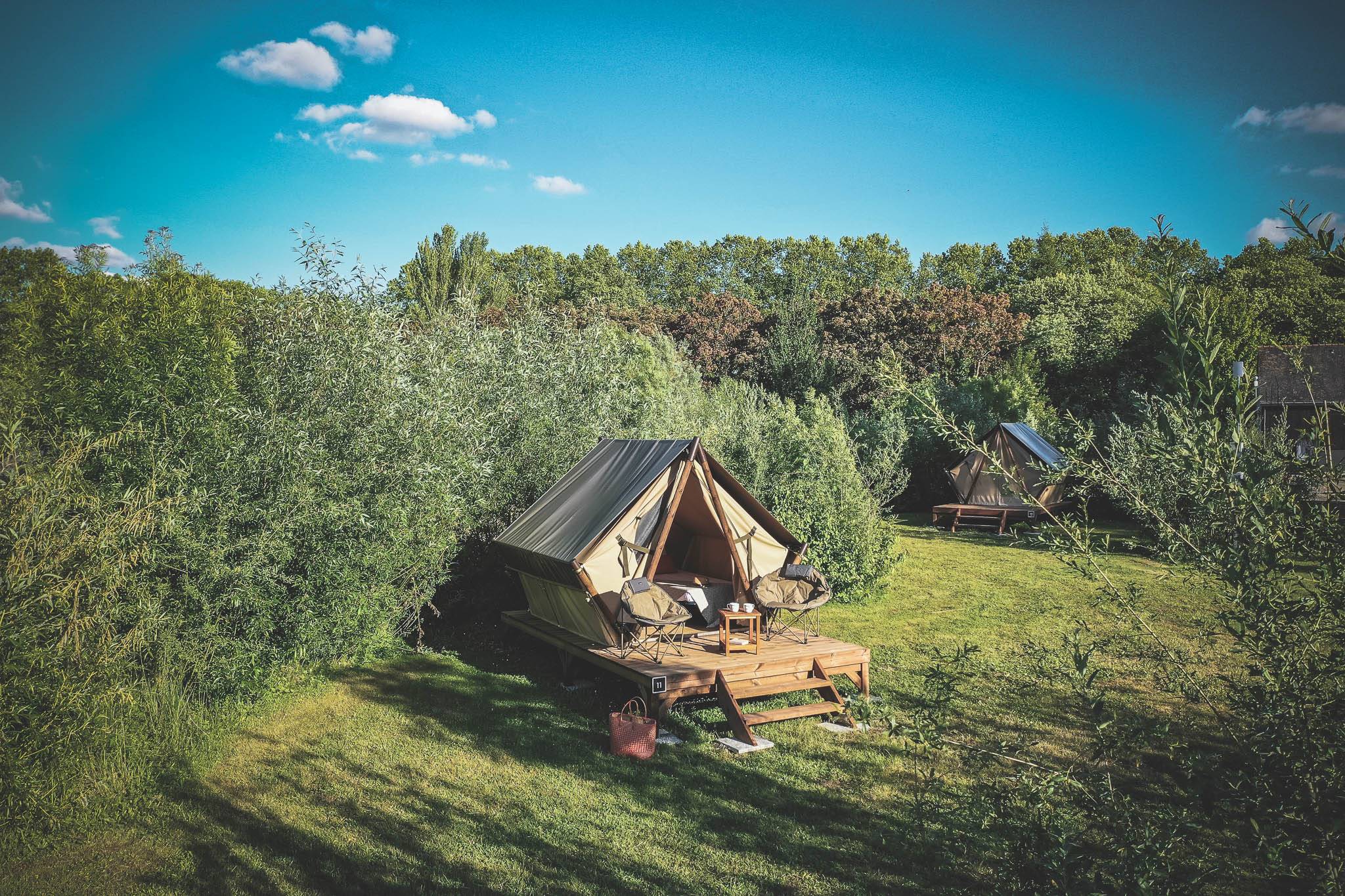 Accommodation - Tent Bivouac - Slow Village Loire Vallée