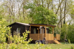 Accommodation - Wooden Cabin 2 Bedrooms - Slow Village Loire Vallée