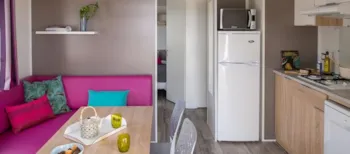 Mietunterkunft - Mobilheim Habana Top Presta - 25M² - 2 Zimmer - Capfun - Camping La Nautique