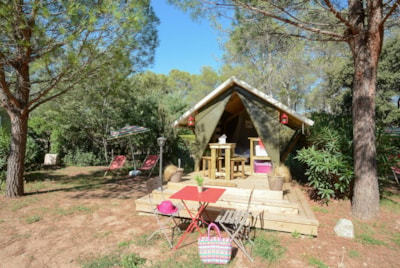 CANVAS HUT DUO - 7m² - QUIRKY ACCOMMODATION — 1