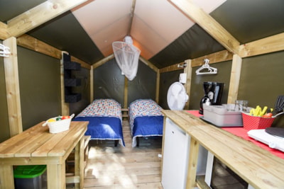 CANVAS HUT DUO - 7m² - QUIRKY ACCOMMODATION — 2
