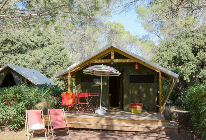 HUT QUATRO 18m² - buitengewone accommodatie