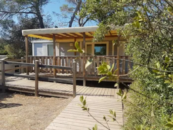 Mietunterkunft - Cosmos Pmr - 32M² - Klassisch Range - CAMPING LA PIERRE VERTE