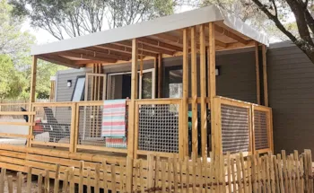 Mietunterkunft - Sunset - 33M² - Trendy Range - CAMPING LA PIERRE VERTE