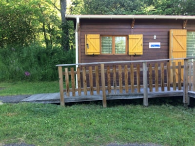 Chalet (adapted to the people with reduced mobility) - 35m² - 2 bedrooms