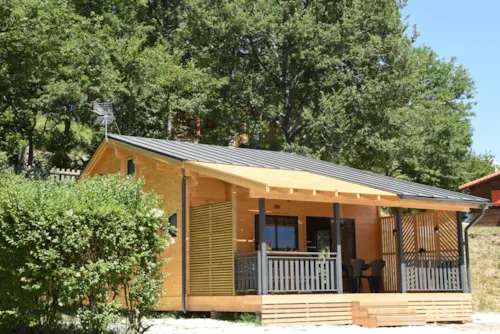 Mietunterkunft - Chalet Grand Delmas 3 Zimmer (Klimaanlage) Premium + Spa - Quartier 3 Becs - image n°1 - YELLOH! VILLAGE - LE COUSPEAU