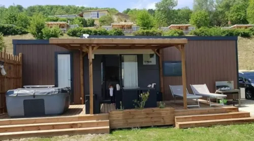 Huuraccommodatie(s) - Cottage Taos Pradou 2 Slaapkamers 2 Badkamers Premium Airconditioning + Spa - image n°2 - YELLOH! VILLAGE - LE COUSPEAU