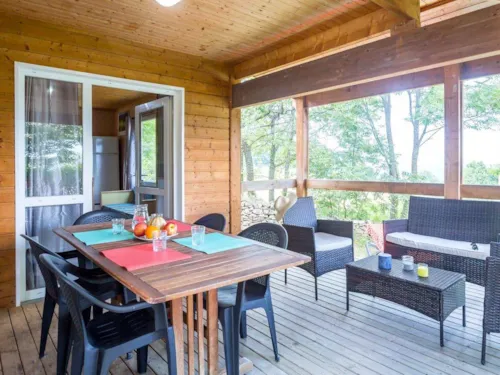 Mietunterkunft - Chalet Pomerolle Pmr - 2 Zimmer (Klimaanlage) **** - Quartier Bellevue - image n°2 - YELLOH! VILLAGE - LE COUSPEAU