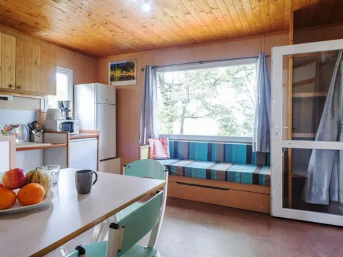 Mietunterkunft - Chalet Pomerolle Pmr - 2 Zimmer (Klimaanlage) **** - Quartier Bellevue - image n°3 - YELLOH! VILLAGE - LE COUSPEAU