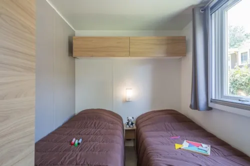 Mietunterkunft - Cottage Montmirail 2 Zimmer 4/6Pers(Klimaanlage) *** - Quartier Roche Colombe - image n°3 - YELLOH! VILLAGE - LE COUSPEAU