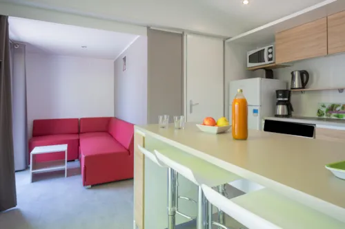 Mietunterkunft - Cottage Montmirail 2 Zimmer 4/6Pers(Klimaanlage) *** - Quartier Roche Colombe - image n°2 - YELLOH! VILLAGE - LE COUSPEAU