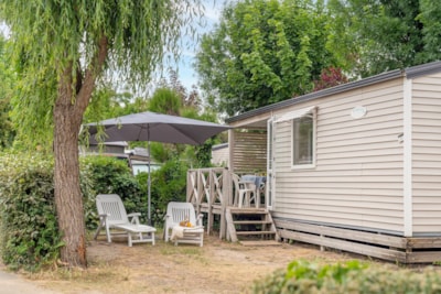 Mobile home O'HARA PANORAMIQUE CLASSIQUE ECO-CONCU / 28m2 -2 bedrooms - Half-covered terrace — 3
