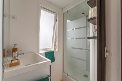 Mobile home O'HARA PANORAMIQUE CLASSIQUE ECO-CONCU / 28m2 -2 bedrooms - Half-covered terrace — 6