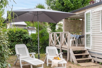 Mobile home O'HARA PANORAMIQUE CLASSIQUE ECO-CONCU / 28m2 -2 bedrooms - Half-covered terrace — 8