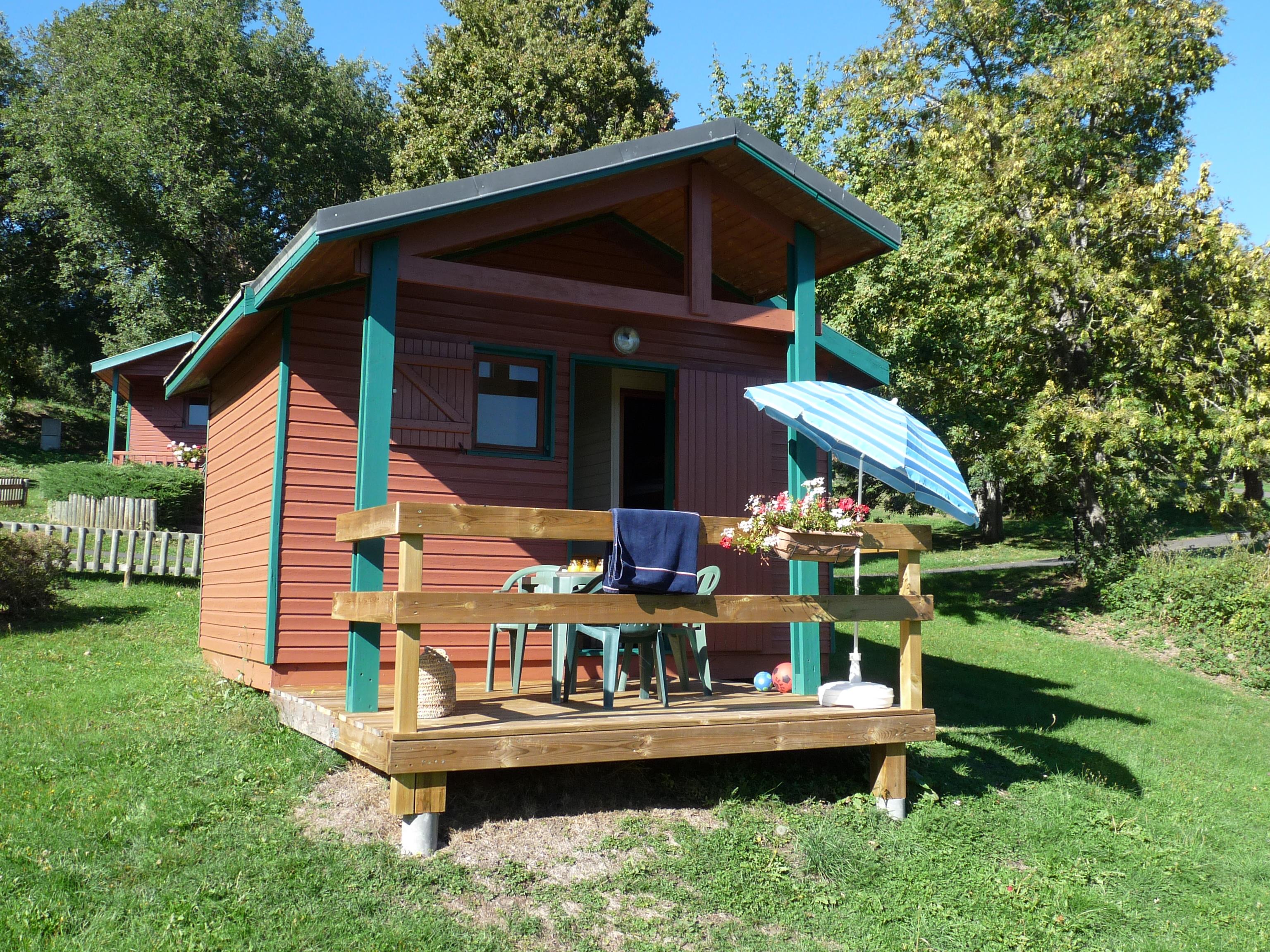 Wooden cabin Pariou - 12m² - without toilet blocks