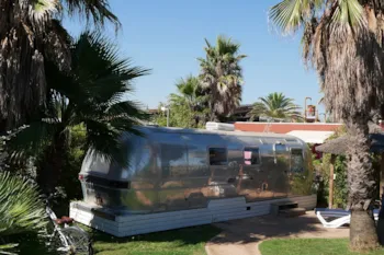 Mietunterkunft - Cottage Airstream 1 Zimmer Insolite - Camping Sandaya Aloha