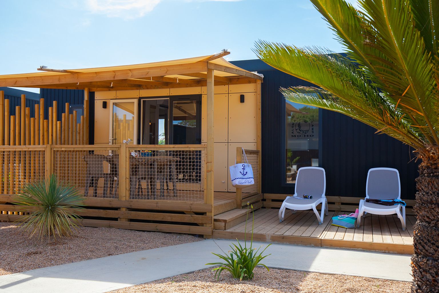 Location - Cottage Mo:Ho Premium 2 Chambres - Camping Sandaya Aloha