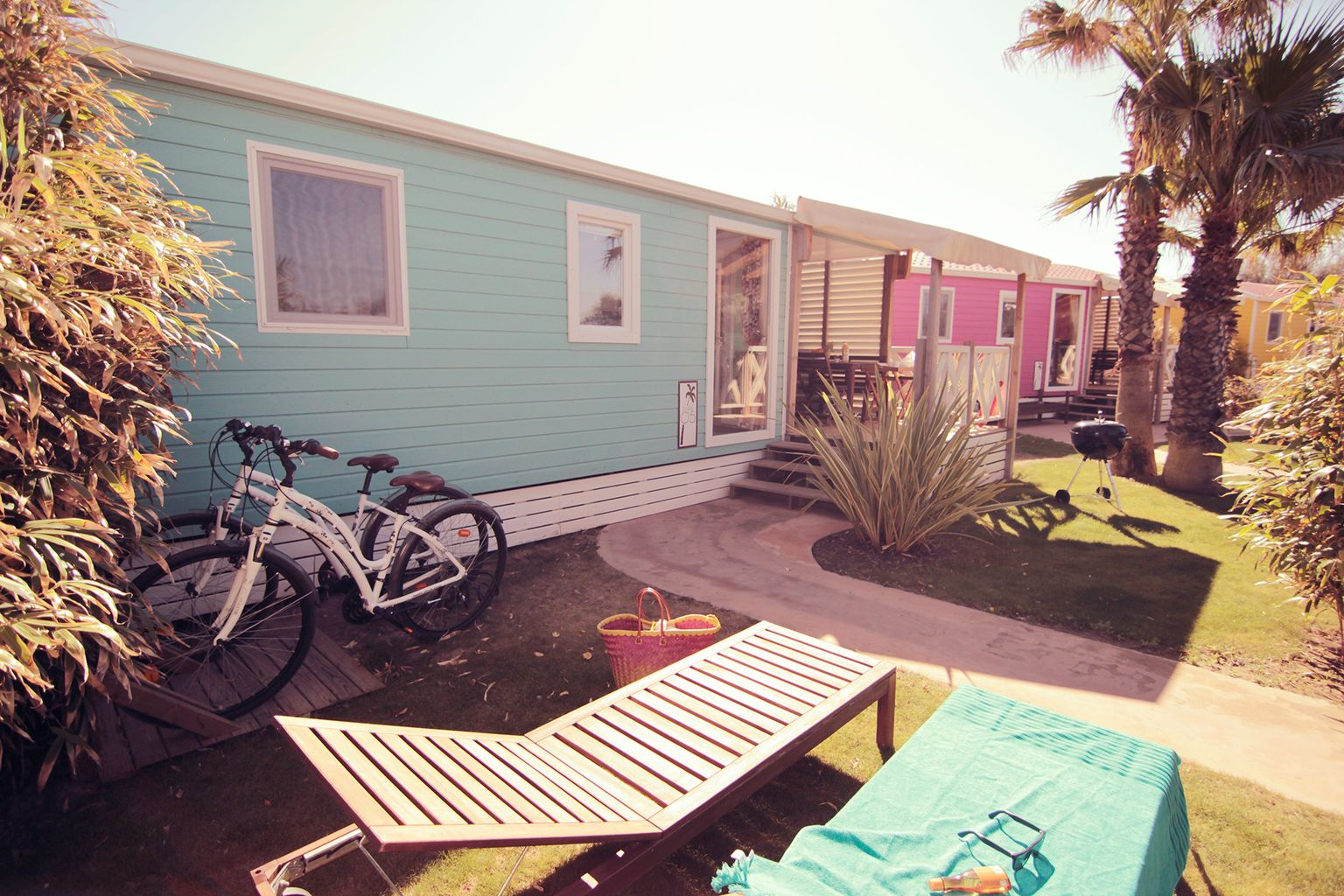 Location - Cottage Waikiki 2 Chambres Premium - Camping Sandaya Aloha