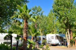 Kampeerplaats(en) - Package Kampeerplaats + 1 Auto + Tent, Caravan Of Camper +  Elektriciteit + Water- En Afvoerpunt - Les Méditerranées - Camping Charlemagne