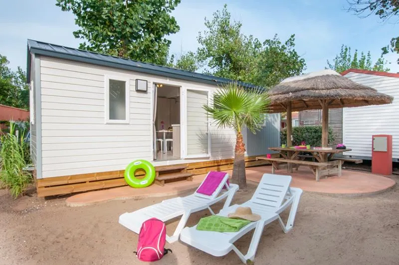 Location - Cottage Cosy 4 Pers. - Les Méditerranées - Camping Charlemagne