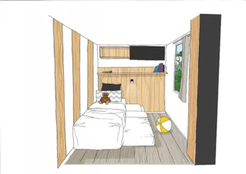 Mietunterkunft - Mobilheim 3 Zimmer New 2018 - Camping Marvilla Parks - Verdon Parc