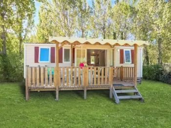 Mietunterkunft - Mobilheim 3 Zimmer - Camping Marvilla Parks - Verdon Parc
