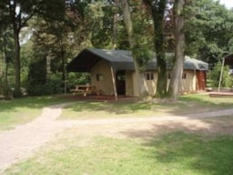 Huuraccommodatie(s) - Safari Lodge Tente - Château Camping La Grange Fort