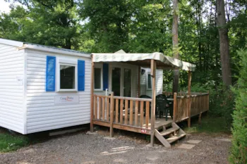 Mietunterkunft - Mobilheim Texas - Château Camping La Grange Fort