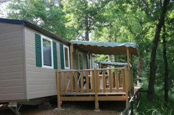 Mietunterkunft - Mobilheim Arizona - Château Camping La Grange Fort
