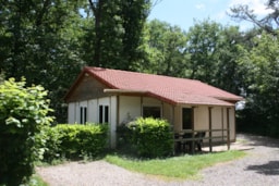 Mietunterkunft - Lodge (52 M²) - Château Camping La Grange Fort