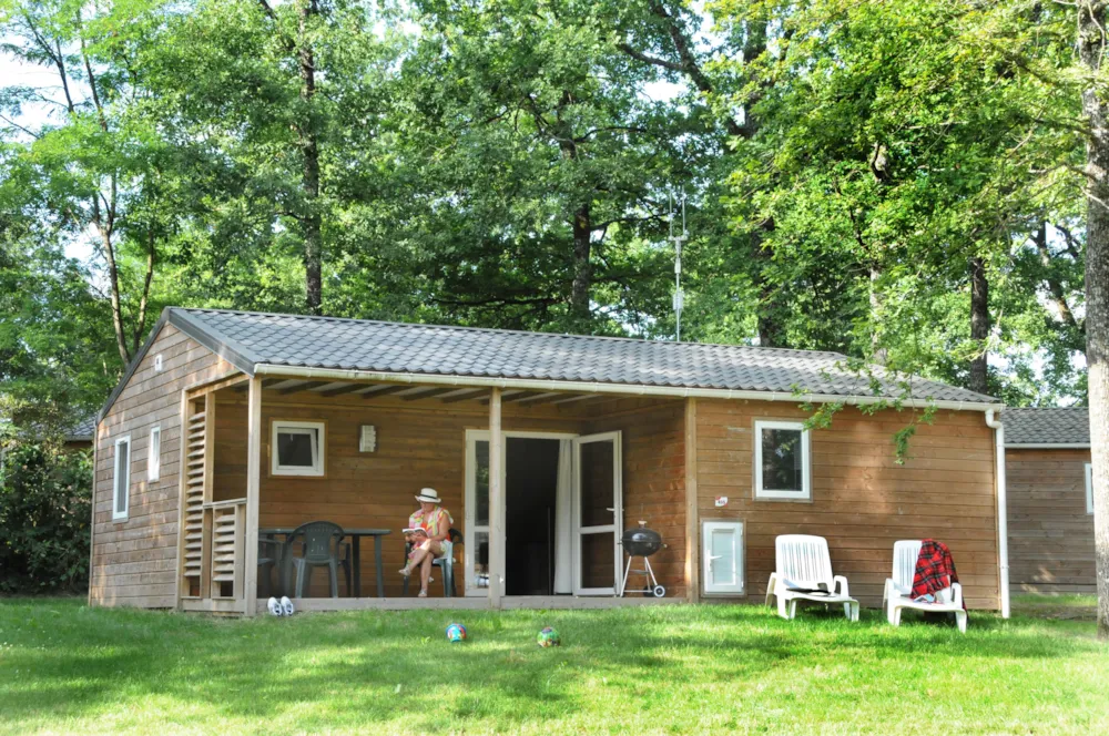 Location - Chalet - 3 Chambres - 2 Salles De Bain - Premium - - Castel Camping Parc de Fierbois