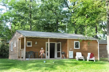 Mietunterkunft - Hütte - 3 Schlafzimmer - 2 Badezimmer - Premium - Castel Camping Parc de Fierbois