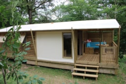 Huuraccommodatie(s) - Lodge Aan Het Meer - 32M² - 2 Slaapkamers - 1 Badkamer - Castel Parc de Fierbois