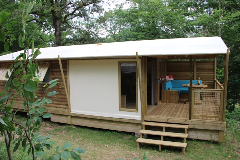 Lodge aan het meer - 32m² - 2 slaapkamers - 1 badkamer