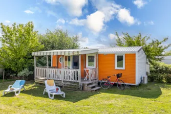 Mietunterkunft - Mobilheim 3 Schlafzimmer  - 1 Badezimmer - Komfort - Castel Camping Parc de Fierbois
