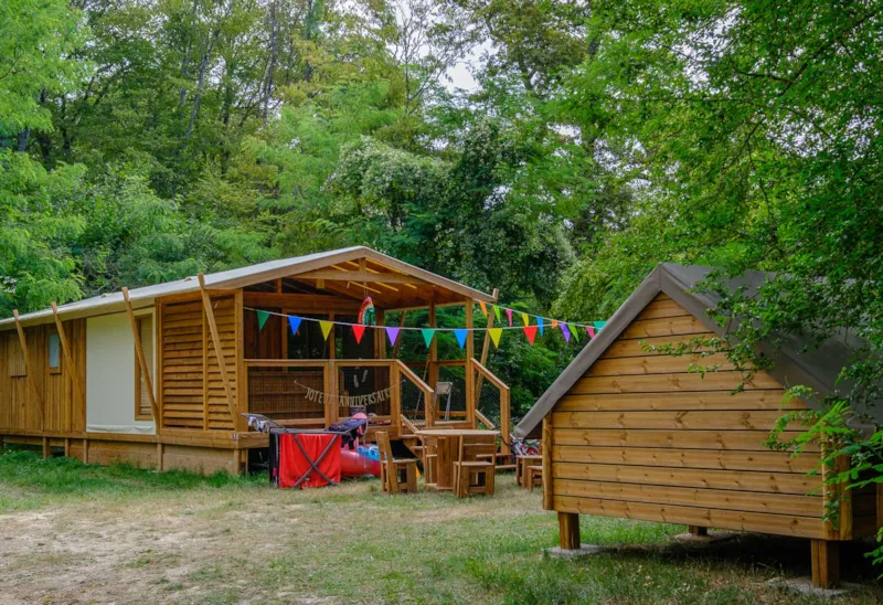 Lodge Du Lac - 2 Chambres - 1 Salle De Bain + 1 Mini-Lodge 1 Chambre