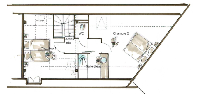 Appartement - 2 Chambres - 1 Salle De Bain - L' Acacia -