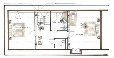 Apartment - 3 bedrooms - 2 bathrooms - Le Frêne -