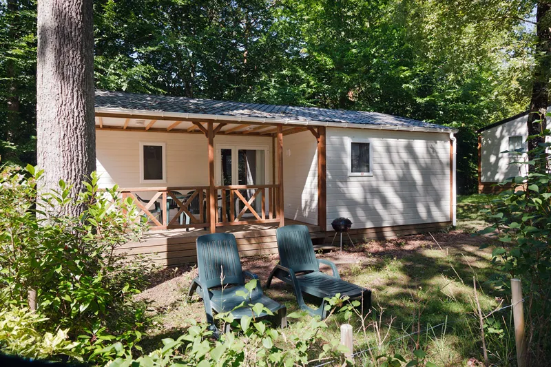 Location - Chalet - 3 Chambres - 2 Salles De Bain - Avantage - - Castel Camping Parc de Fierbois