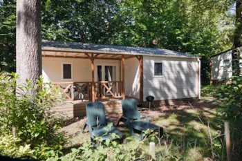 Mietunterkunft - Hütte - 3 Schlafzimmer - 2 Badezimmer - Avantage - Castel Camping Parc de Fierbois